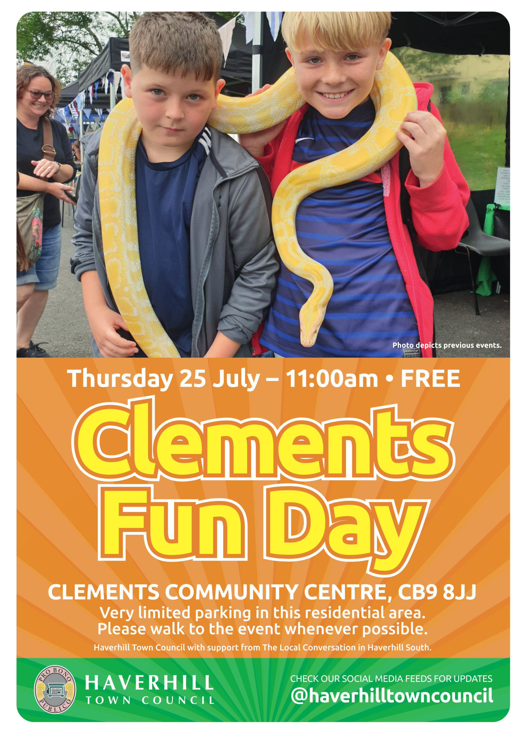 Clements Fun Day Haverhill Town Council